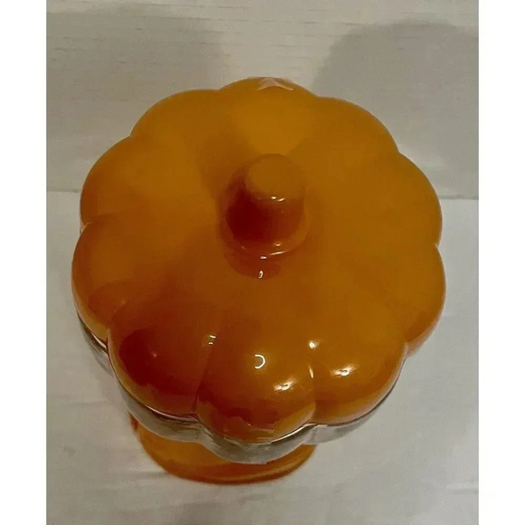 Orange Gumball Machine Ceramic Glass Halloween Decor Target NEW‎ - Picture 5 of 6